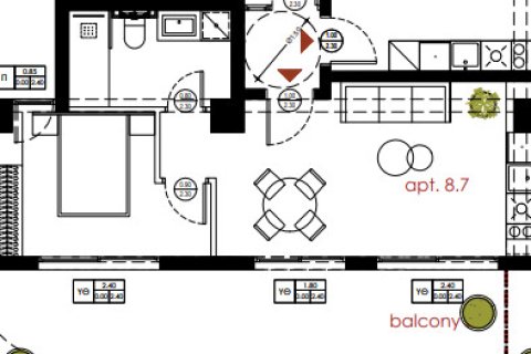 1 chambre Appartement à Thessaloniki, Greece No. 123987 2
