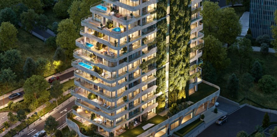 1 dormitorio Apartment en Besiktas, Turkey No. 121366