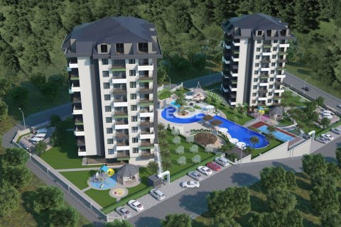 Квартира с 2 спальнями в Аланья, Турция №84784