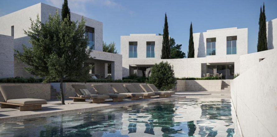 Вилла с 2 спальнями в Пафос, Кипр №75770