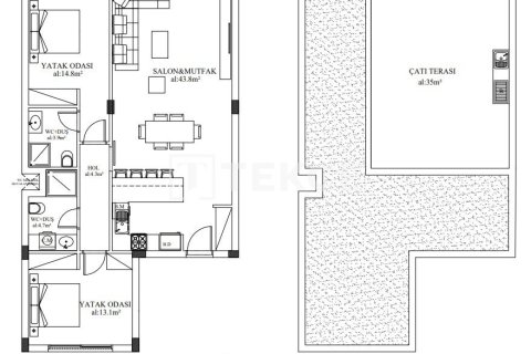 2 chambres Penthouse à Bao Thuan, Vietnam No. 12758 12