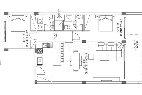 2 chambres Penthouse à Bao Thuan, Vietnam No. 12758 13