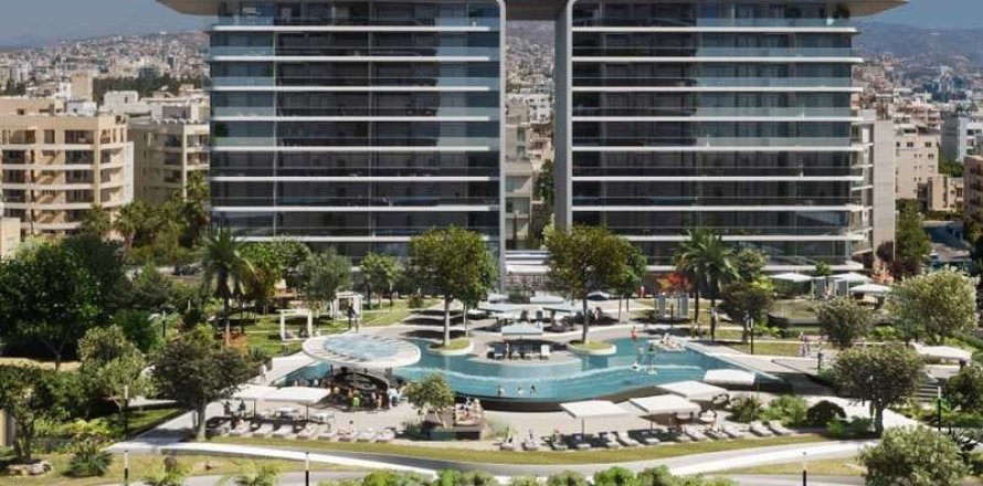 Квартира с 3 спальнями в Лимассол, Кипр №103654