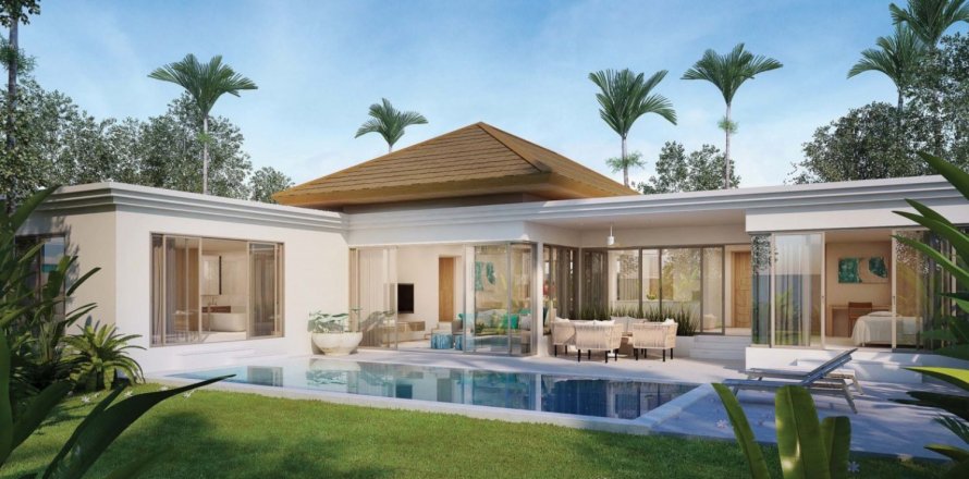 Вилла с 4 спальнями на Пхукет, Таиланд №1697