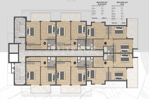 Пентхаус с 2 спальнями в Chau Lang, Вьетнам №82355 3