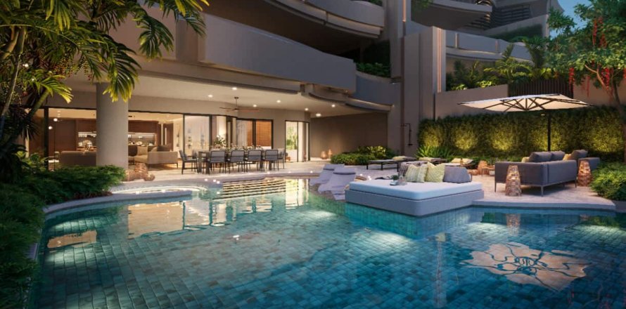 Кондоминиум  с 3 спальнями в Банг Тао, Таиланд №1710