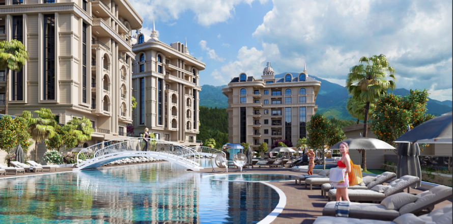 3 dormitorios Penthouse en Oba, Turkey No. 13703