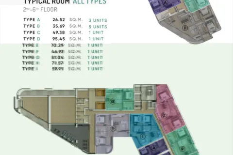 Квартира с 3 спальнями в Que Nham, Вьетнам №86218 18