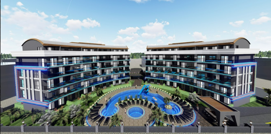 2 bedrooms Apartment in Oba, Turkey No. 11986