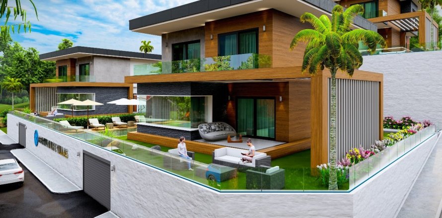 4 dormitorios Villa en Alanya, Turkey No. 54029