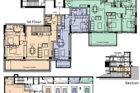 2 chambres Appartement à Pyrgos, Cyprus No. 34578 8