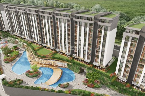 Квартира с 4 спальнями в Стамбул, Турция №74666