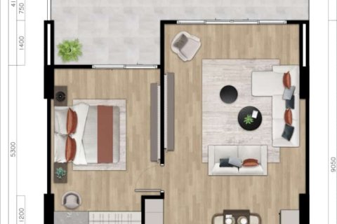 1 bedroom Condo  in Layan Beach, Thailand No. 1135 12