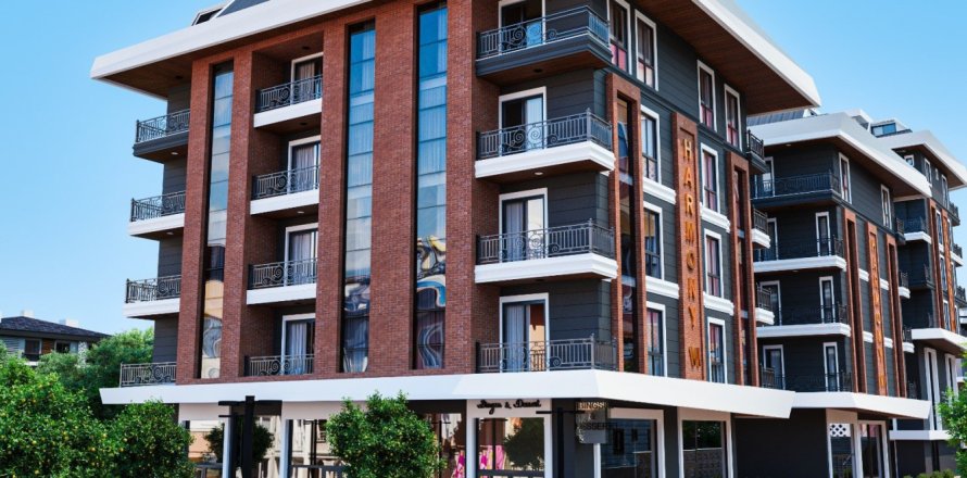 Квартира с 2 спальнями в Аланья, Турция №124896