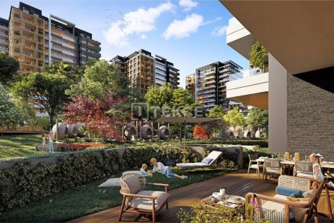 Квартира с 3 спальнями в Стамбул, Турция №11470