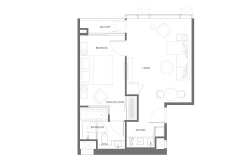 1 bedroom Condo  in Bangkok, Thailand No. 98312 5