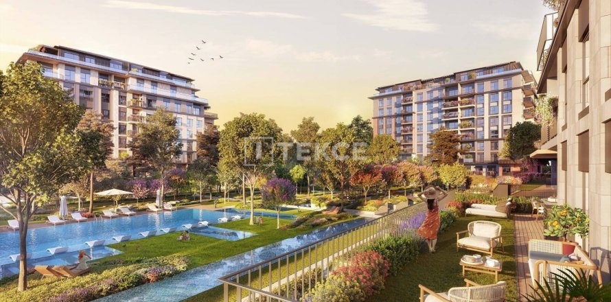 4 dormitorios Apartment en Istanbul, Turkey No. 11269