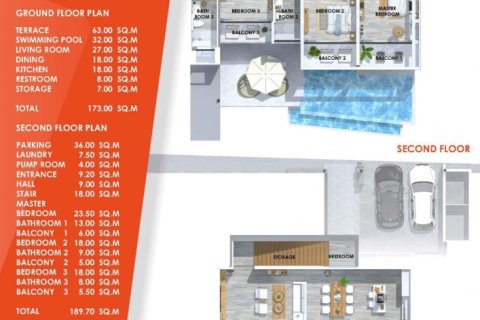 3 bedrooms Villa on the Chaweng Beach, Thailand No. 256 20