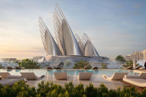 Квартира с 1 спальней в Абу-Даби, ОАЭ №91444