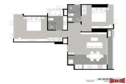 2 bedrooms Apartment in Bangkok, Thailand No. 97250 16