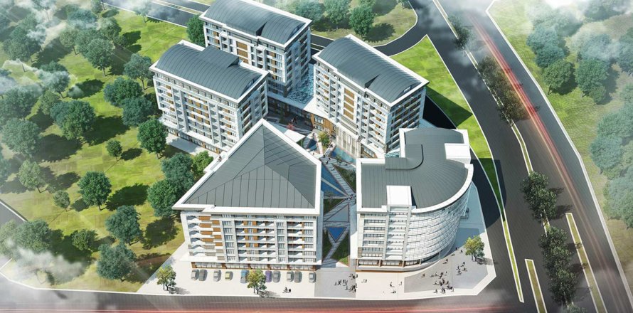 Квартира с 1 спальней в Стамбул, Турция №114068