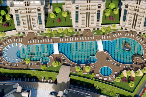 4 dormitorios Penthouse en Oba, Turkey No. 13708