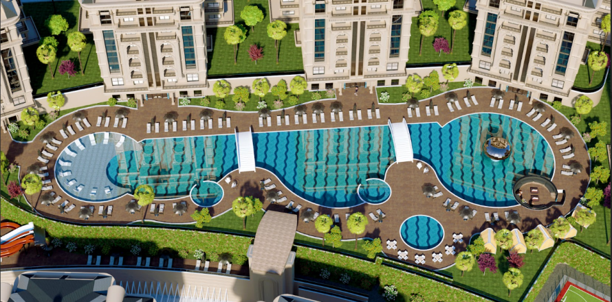 4 dormitorios Penthouse en Oba, Turkey No. 13708