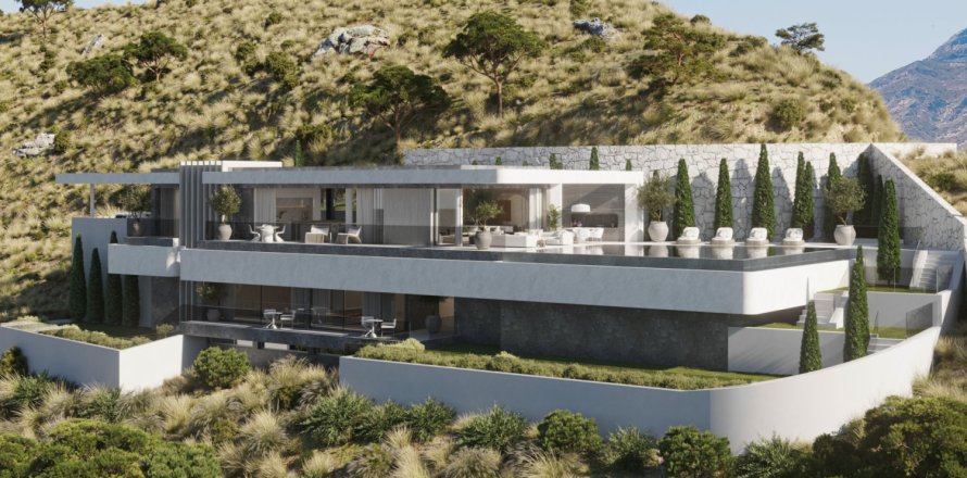 Вилла с 4 спальнями в Марбелья, Испания №112338