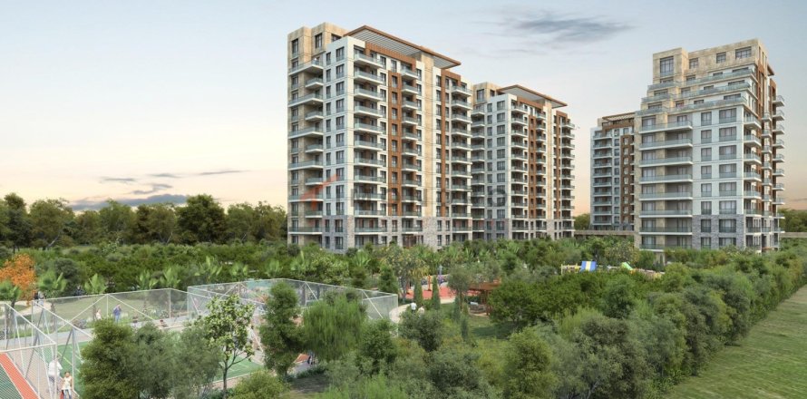 Квартира с 3 спальнями в Бююкчекмедже, Турция №116303