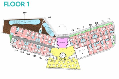 Дом с 3 спальнями в Банг Тао, Таиланд №207 14