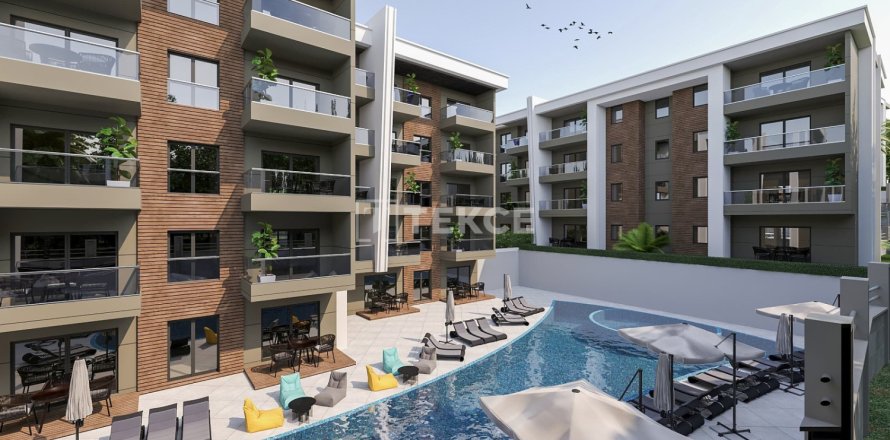 3 dormitorios Apartment en Kusadasi, Turkey No. 123975