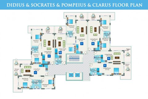 2 chambres Appartement à Vinh Hoa, Vietnam No. 17834 13