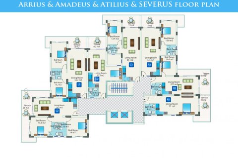 2 chambres Appartement à Vinh Hoa, Vietnam No. 17834 12