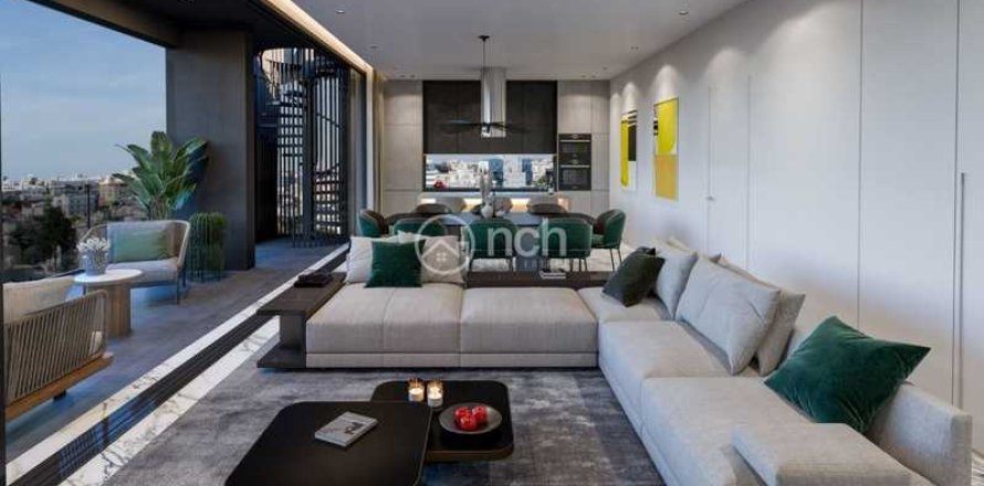 3 dormitorios Penthouse en Mesa Geitonia, Cyprus No. 75014