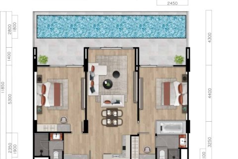 2 bedrooms Condo  in Layan Beach, Thailand No. 1136 11