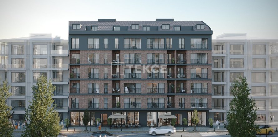 Квартира с 3 спальнями в Стамбул, Турция №125676