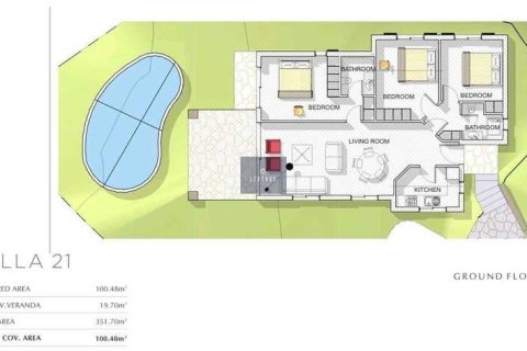 3 bedrooms House in Chloraka, Cyprus No. 101707 2