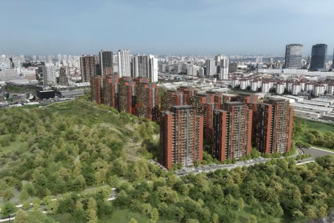 Квартира с 3 спальнями в Стамбул, Турция №122702