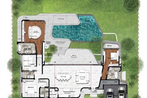 4 chambres Villa à Layan Beach, Thailand No. 1163 20