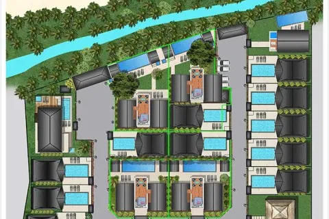 Вилла с 5 спальнями в Самуй, Таиланд №2646 6