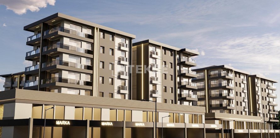 Квартира с 3 спальнями в Анталья, Турция №88993