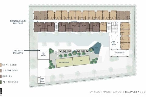 Кондоминиум  с 2 спальнями в Пляж Лаян, Таиланд №1115 5