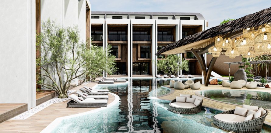 Квартира с 4 спальнями в Конаклы, Турция №11982