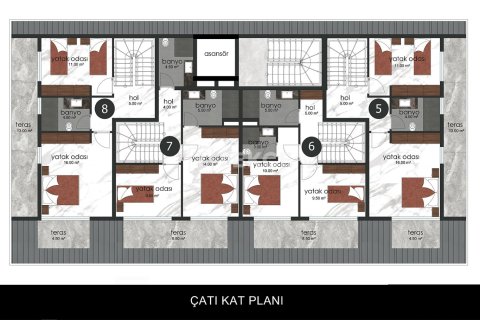 2 chambres Penthouse à Chau Lang, Vietnam No. 19698 26