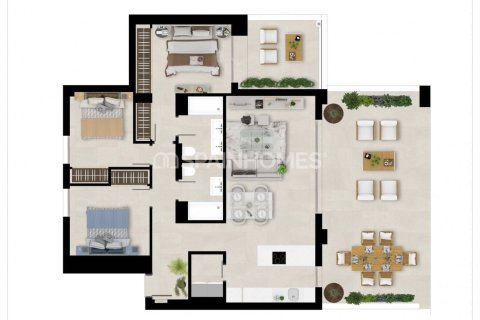 3 bedrooms Penthouse in Tan Xuan, Vietnam No. 25789 4