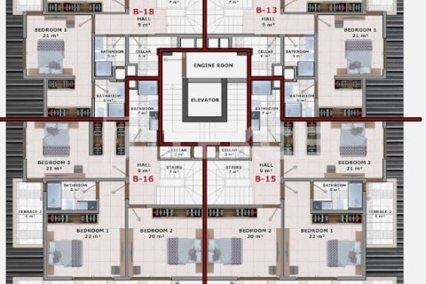 3 bedrooms Penthouse in Chau Lang, Vietnam No. 44233 16