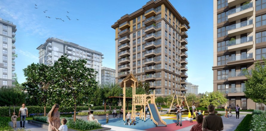 Квартира с 3 спальнями в Кючюкчекмедже, Турция №116222