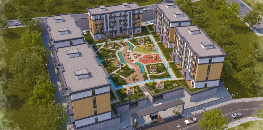 Квартира с 3 спальнями в Башакшехир, Турция №122877