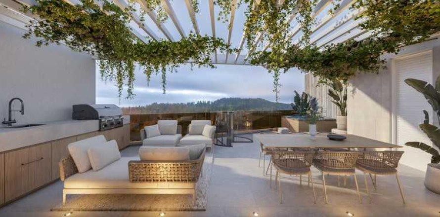 Пентхаус с 2 спальнями в Меса Гитонья, Кипр №79423