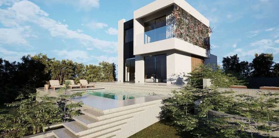 Вилла с 4 спальнями в Пейя, Кипр №75129